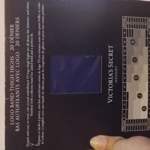 Victoria's Secret Navy Hosiery Small